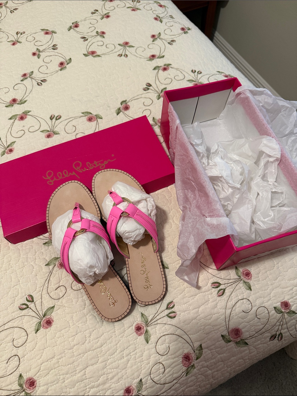 Lilly Pulitzer Pink Women's Sandals